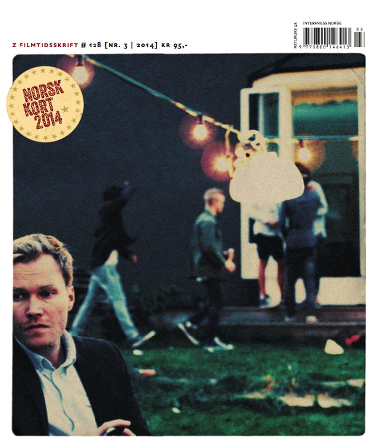 Z FILMTIDSSKRIFT magazine side cover Issue 128 July/August/September 2014