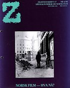 Z FILMTIDSSKRIFT magazine side cover Issue 4  1986
