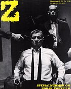 Z FILMTIDSSKRIFT magazine side cover Issue 1  1988