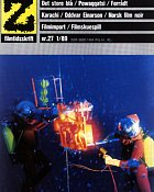 Z FILMTIDSSKRIFT magazine side cover Issue 1  1989