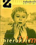Z FILMTIDSSKRIFT magazine side cover Issue 1  1996