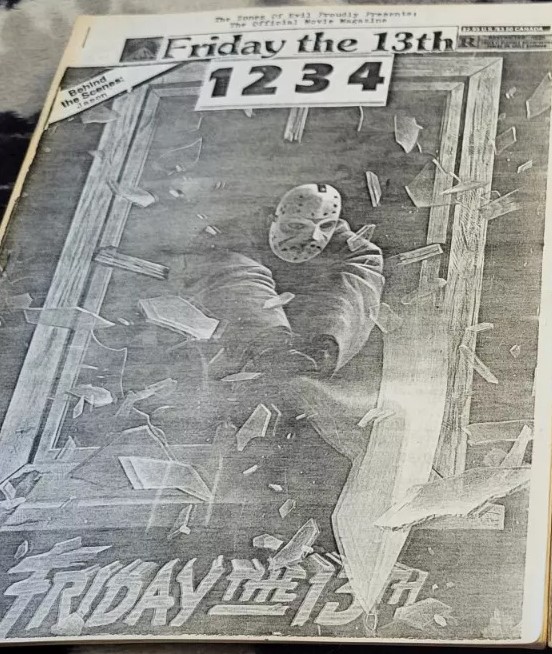ZONES OF EVIL magazine side cover  Special   