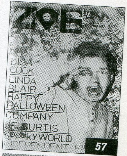 ZONES OF EVIL magazine side cover Issue 57 April 1997