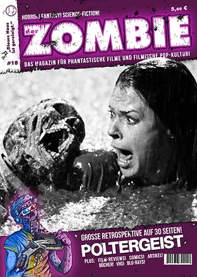 ZOMBIE |DER magazine side cover Issue 18 August 2017