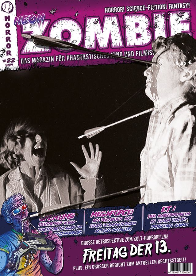ZOMBIE |DER magazine side cover Issue 22  October 2019