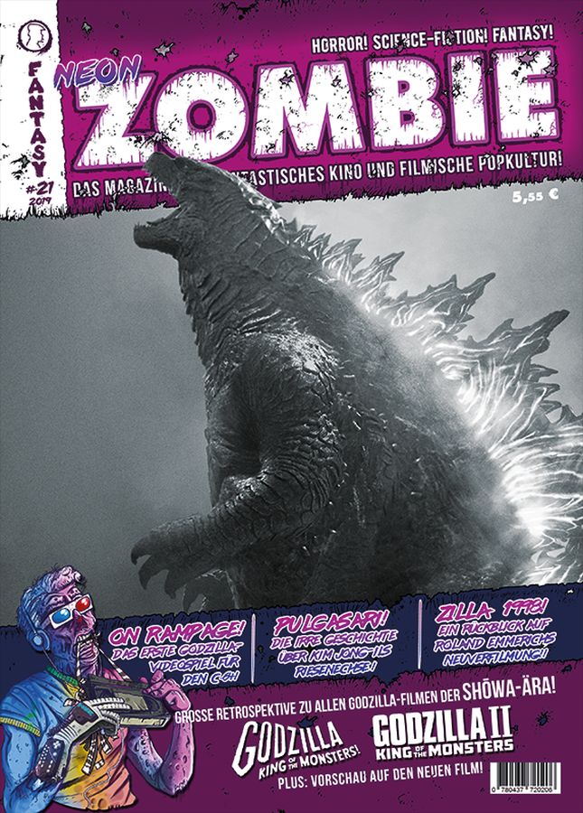 ZOMBIE |DER magazine side cover Issue 21  June 2019