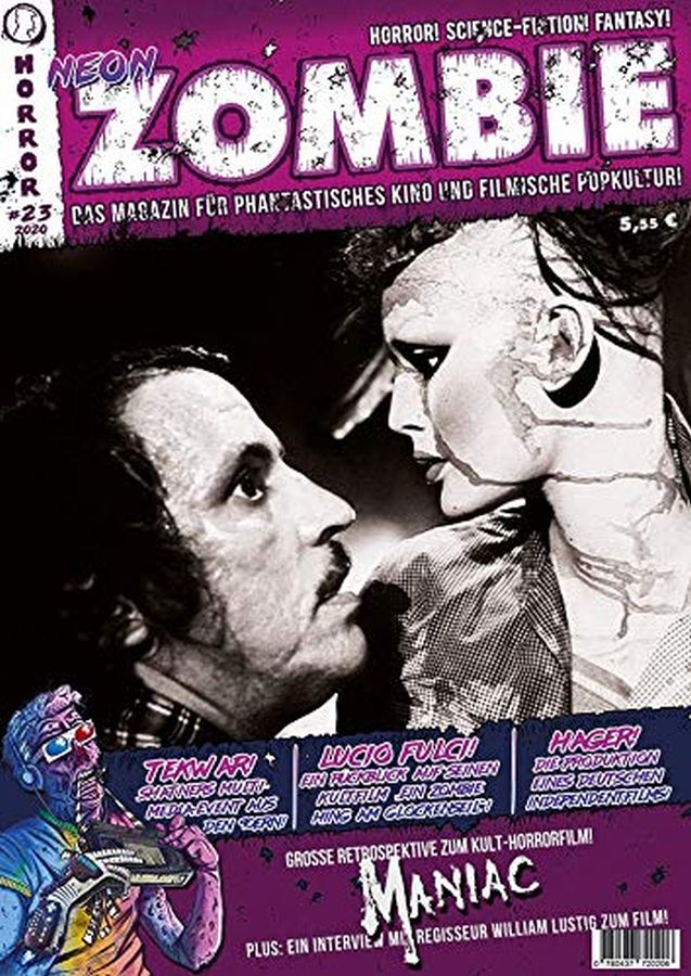 ZOMBIE |DER magazine side cover Issue 23  March 2020