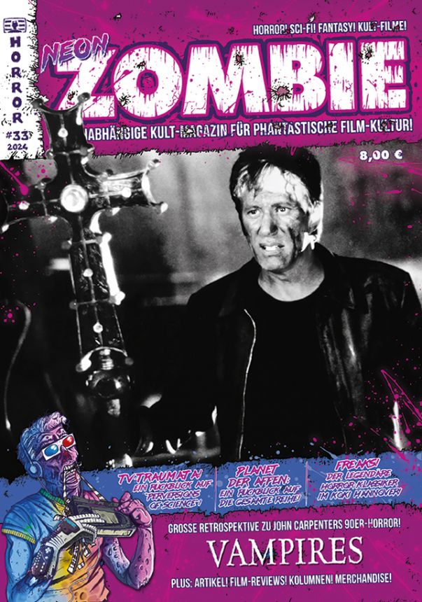 ZOMBIE |DER magazine side cover Issue 33   2024