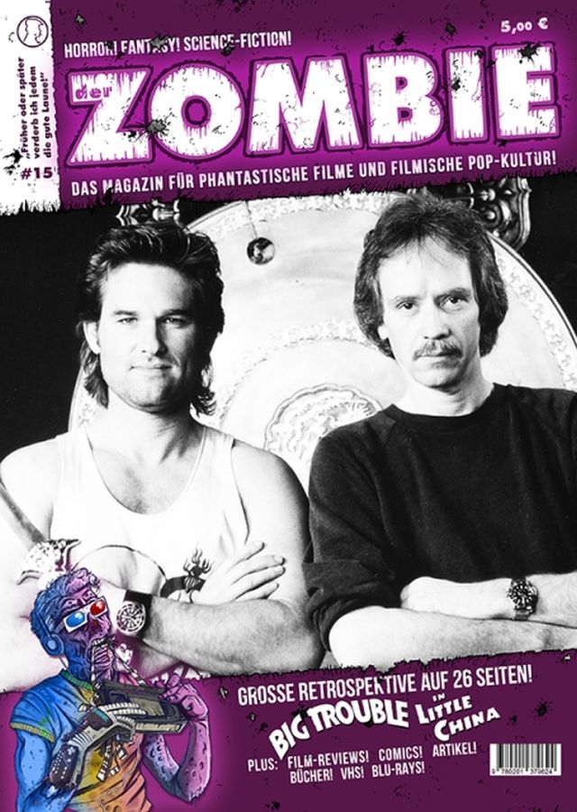 ZOMBIE |DER magazine side cover Issue 15  2017