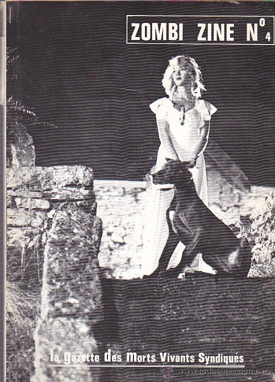 ZOMBI ZINE magazine side cover Issue 4  1982