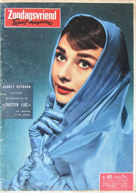 ZONDAGSVRIEND magazine side cover Issue 48 28 November 1957