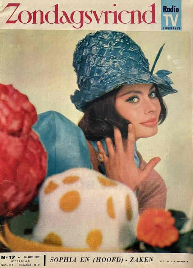 ZONDAGSVRIEND magazine side cover Issue 17 26 April 1962