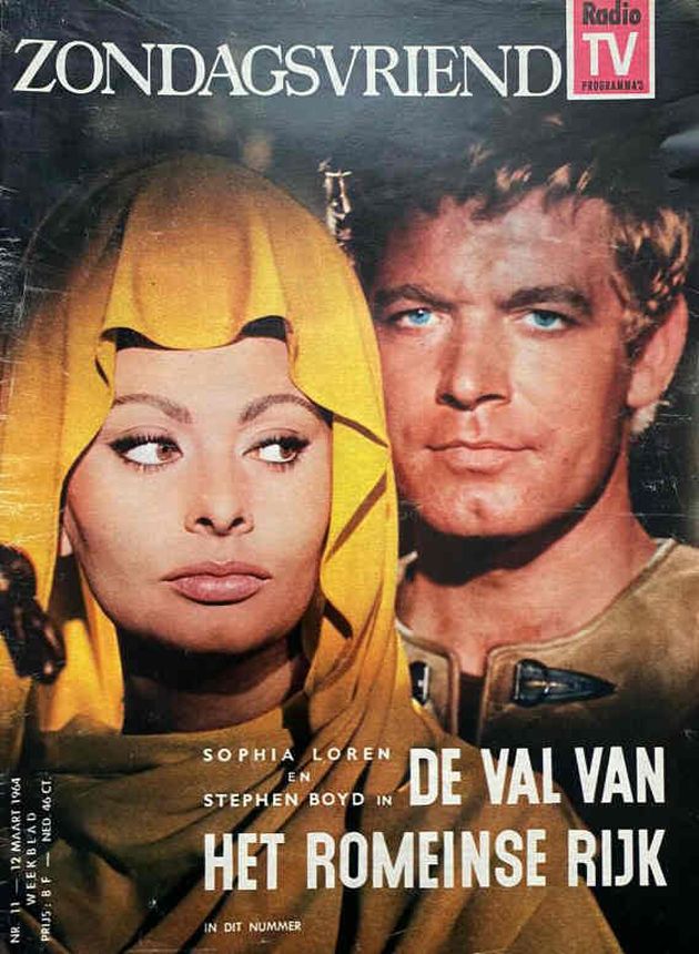 ZONDAGSVRIEND magazine side cover Issue 11 12 March 1964