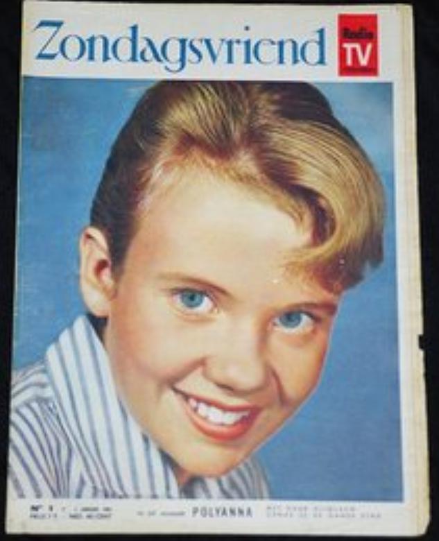 ZONDAGSVRIEND magazine side cover   1961