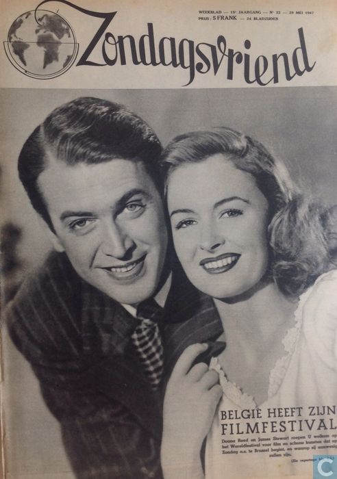 ZONDAGSVRIEND magazine side cover Issue 22 29 May 1947