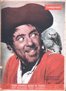 ZONDAGSVRIEND magazine side cover  1950