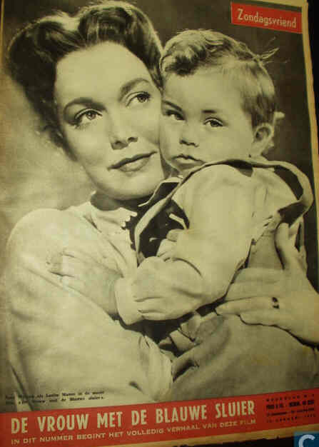 ZONDAGSVRIEND magazine side cover Issue 4 January 1952
