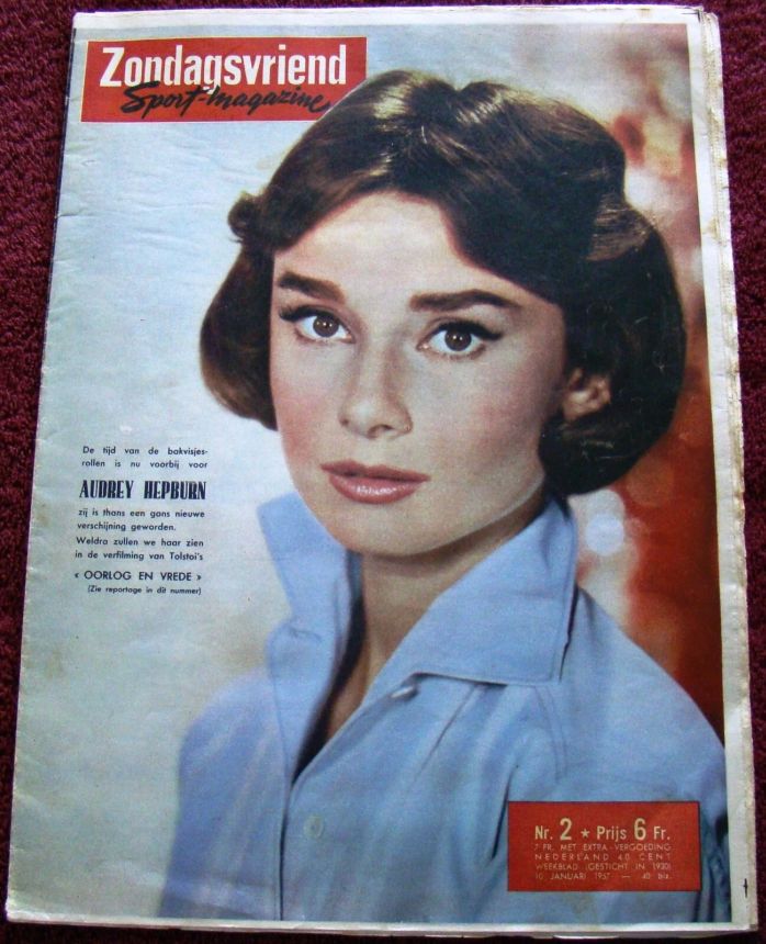 ZONDAGSVRIEND magazine side cover Issue 2 10 January 1957