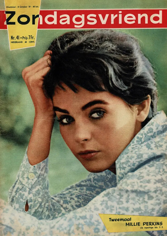 ZONDAGSVRIEND magazine side cover Issue 41 8 October 1959