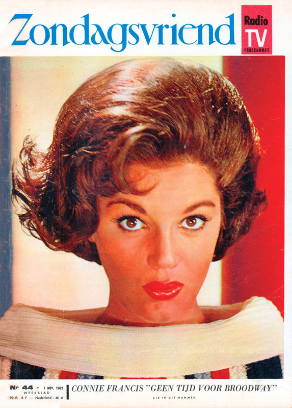 ZONDAGSVRIEND magazine side cover Issue 44 1 November 1962