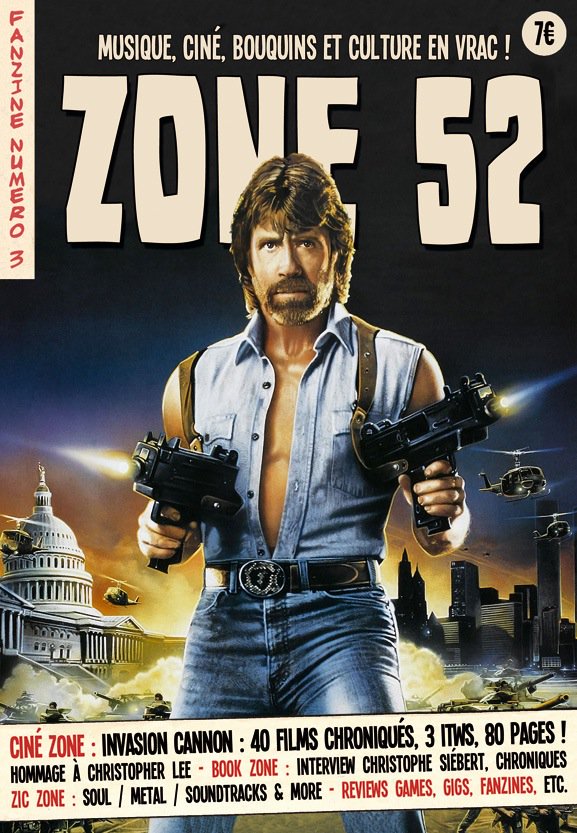 ZONE 52 magazine side cover Issue 3  2016