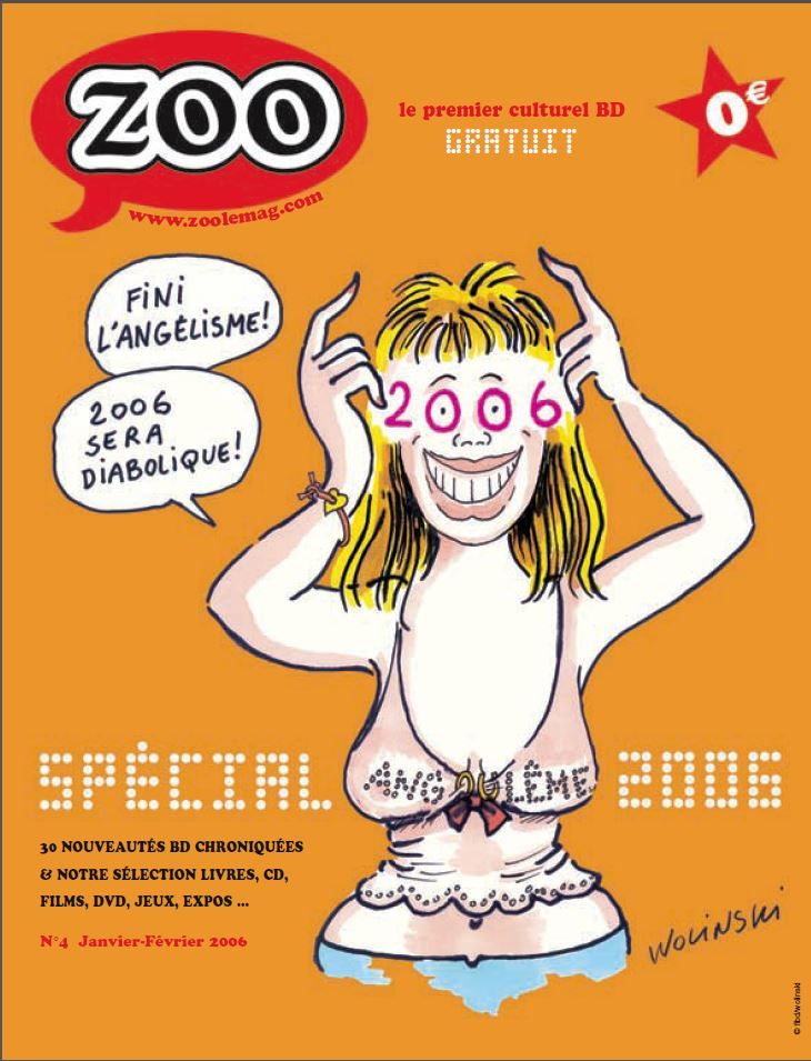 ZOO (2000s) magazine side cover Issue 4 January/February 2006
