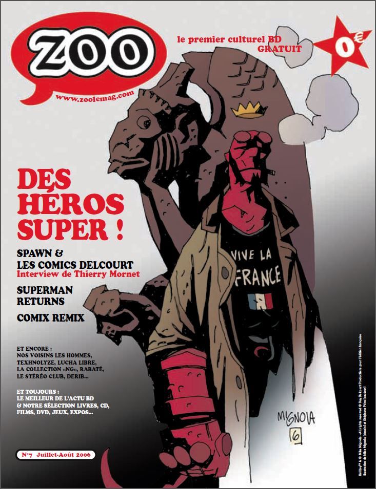 ZOO (2000s) magazine side cover Issue 7 July/August 2006