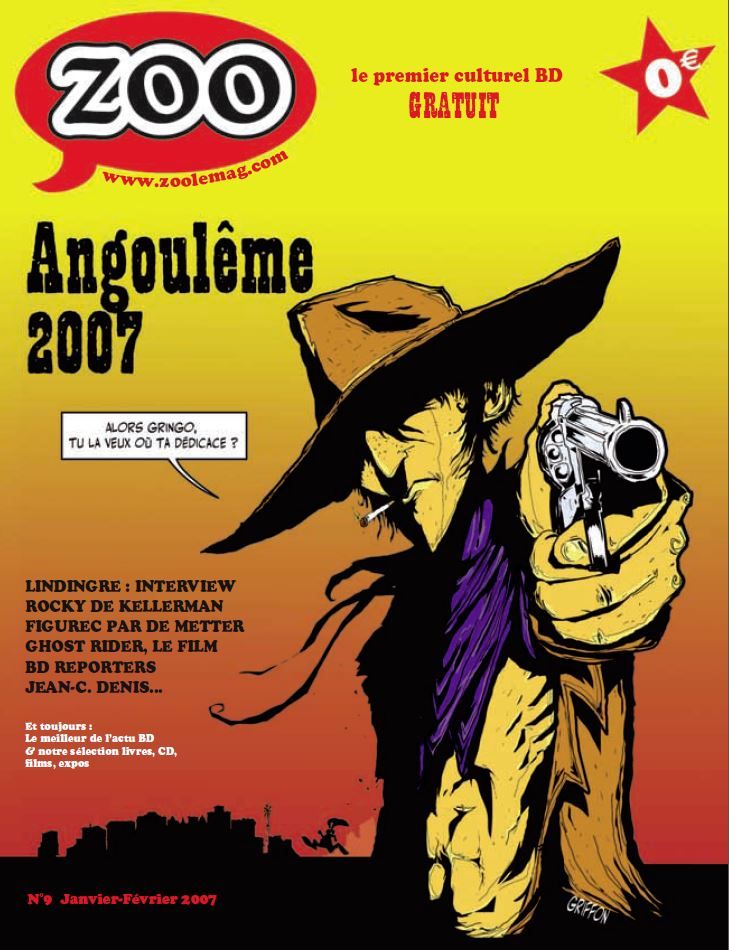ZOO (2000s) magazine side cover Issue 9 January/February 2007