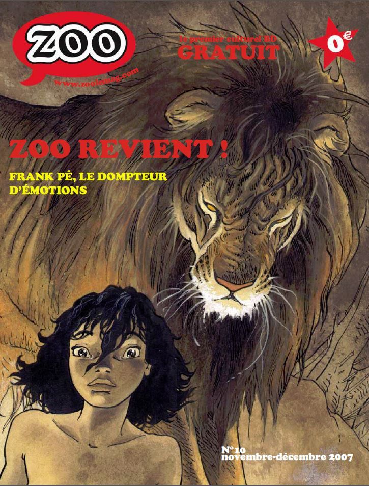 ZOO (2000s) magazine side cover Issue 10 November/December 2007