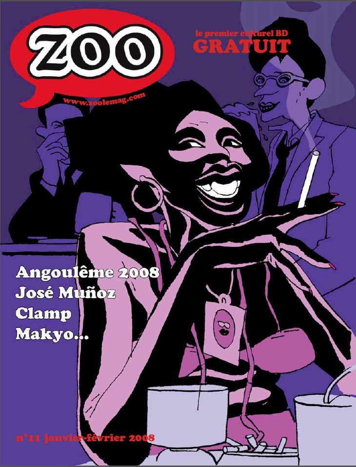 ZOO (2000s) magazine side cover Issue 11 January/February 2008