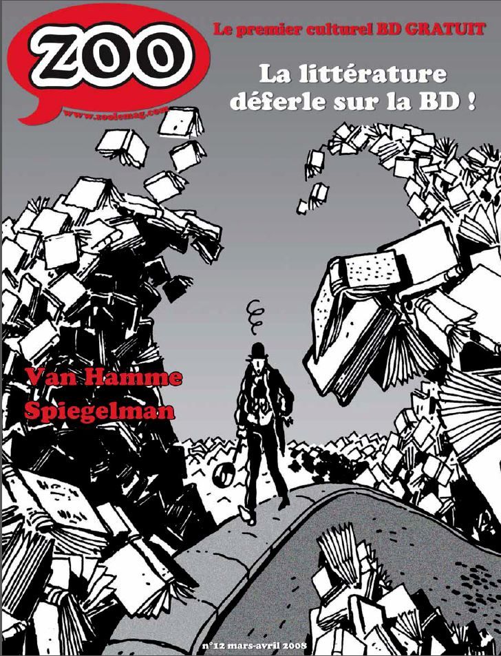 ZOO (2000s) magazine side cover Issue 12 March/April 2008