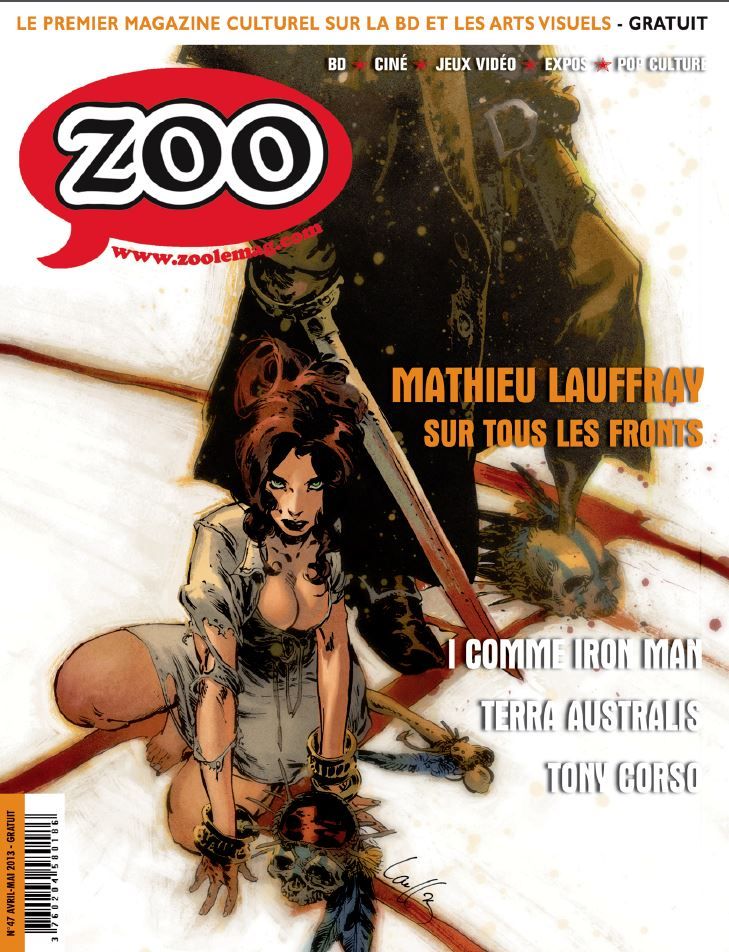 ZOO (2000s) magazine side cover Issue 47 April/May 2013