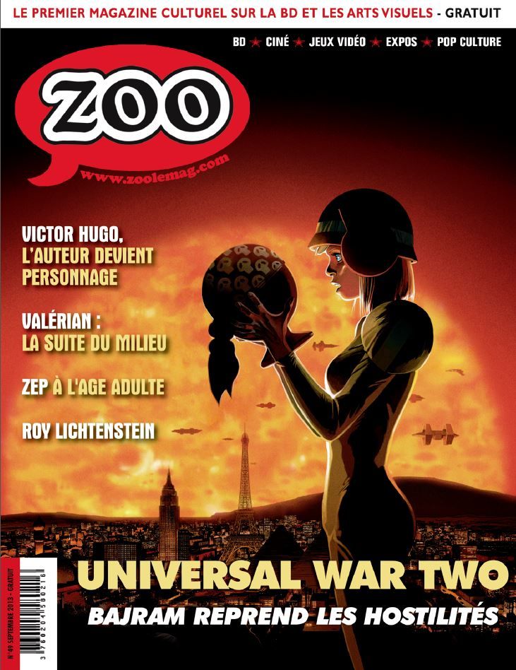 ZOO (2000s) magazine side cover Issue 49 September 2013