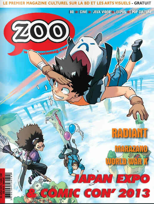 ZOO (2000s) magazine side cover Summer 2013