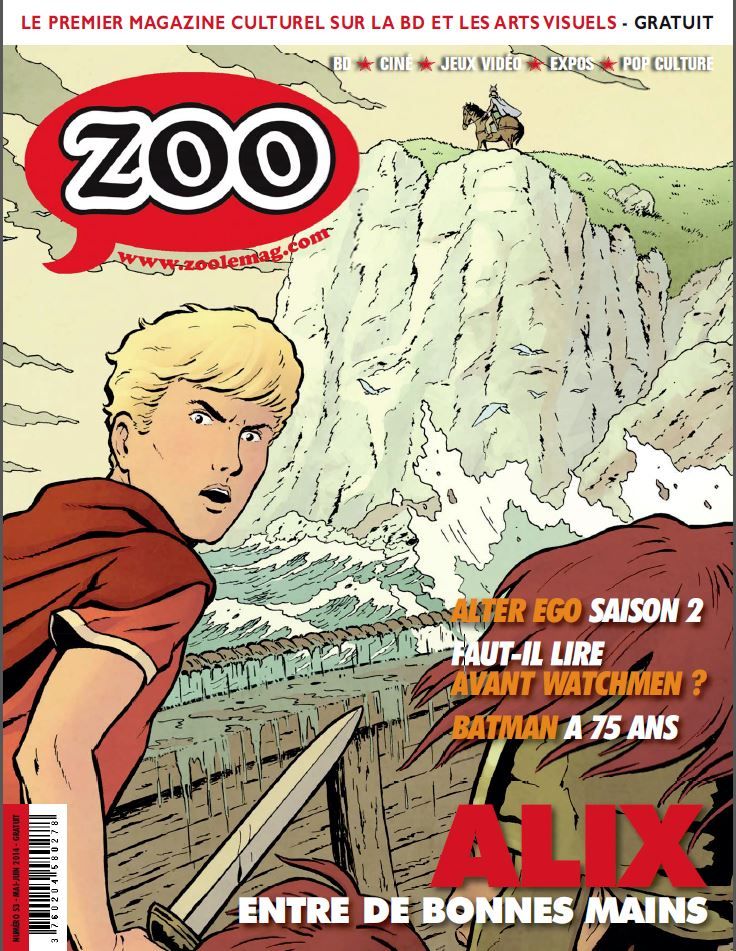 ZOO (2000s) magazine side cover Issue 53 March/April 2014