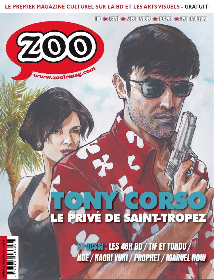 ZOO (2000s) magazine side cover Issue 52 March 2014
