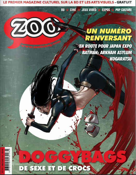 ZOO (2000s) magazine side cover July/August 2014
