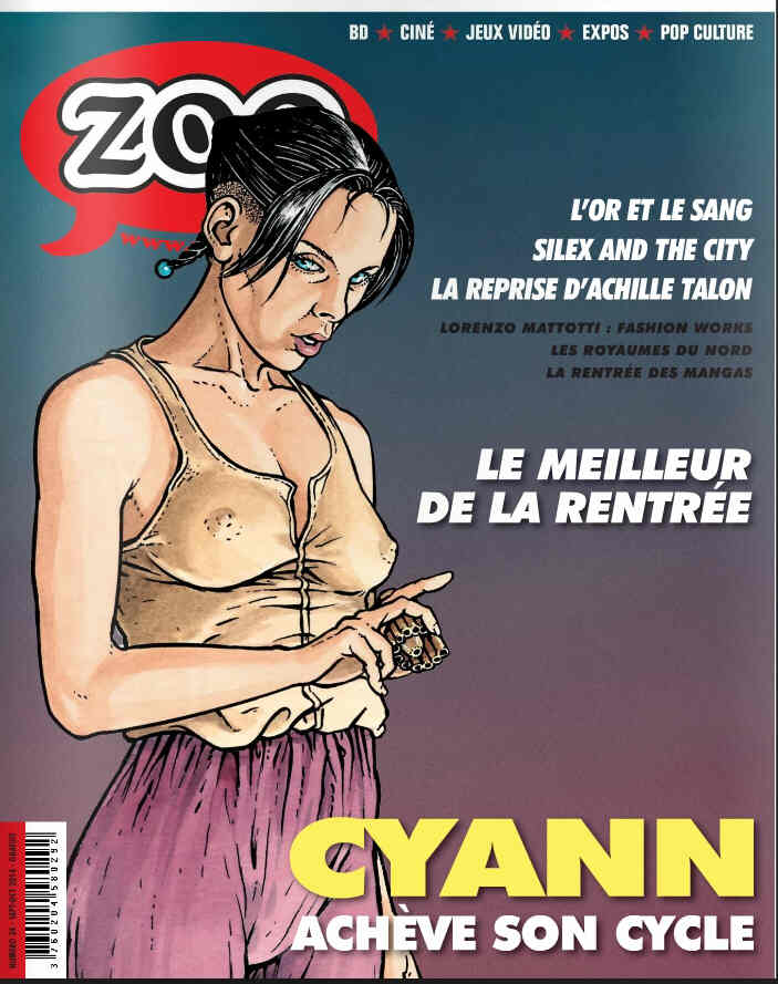 ZOO (2000s) magazine side cover Issue 54 September/October 2014