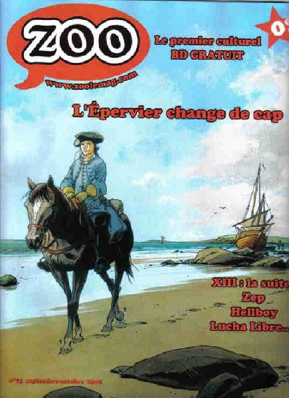ZOO (2000s) magazine side cover Issue 15 September/October 2008