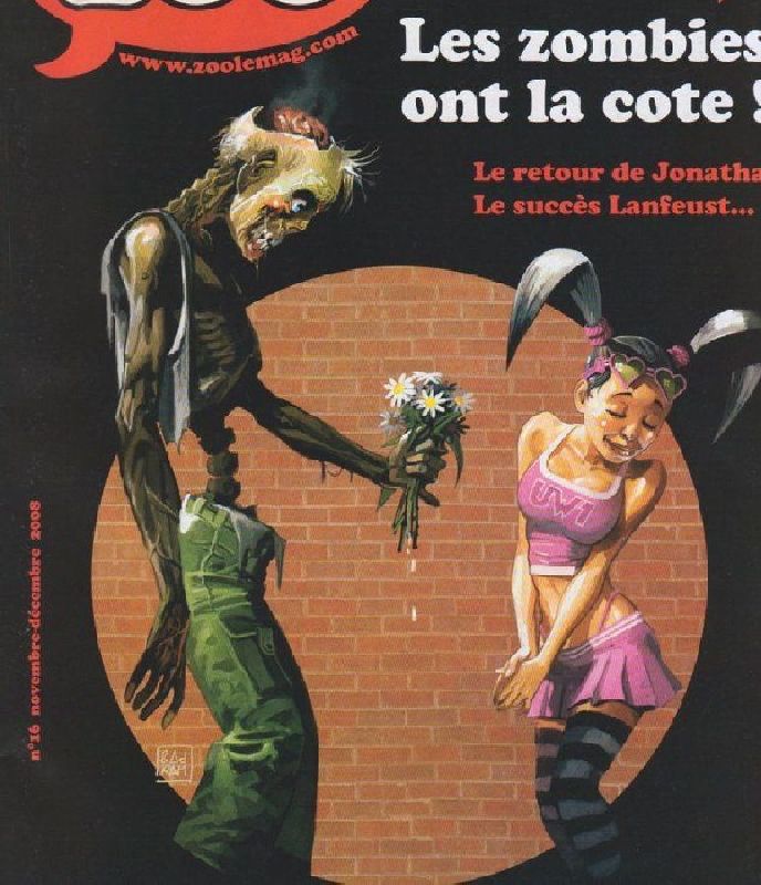 ZOO (2000s) magazine side cover Issue 16 November/December 2008