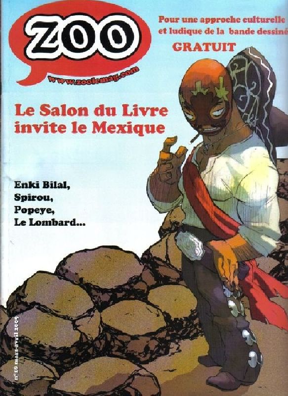 ZOO (2000s) magazine side cover Issue 18 March/April 2009