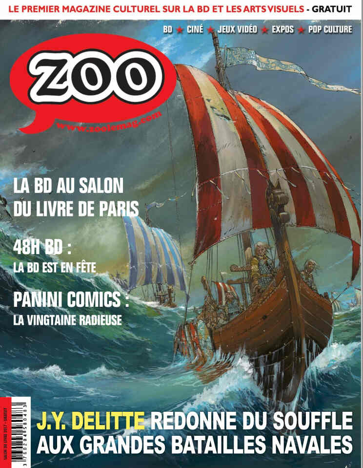ZOO (2000s) magazine side cover March 2017