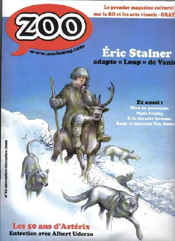 ZOO (2000s) magazine side cover Issue 22 November/December 2009