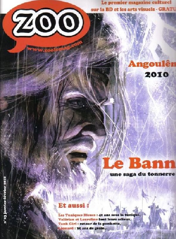 ZOO (2000s) magazine side cover Issue 23 January/February 2010