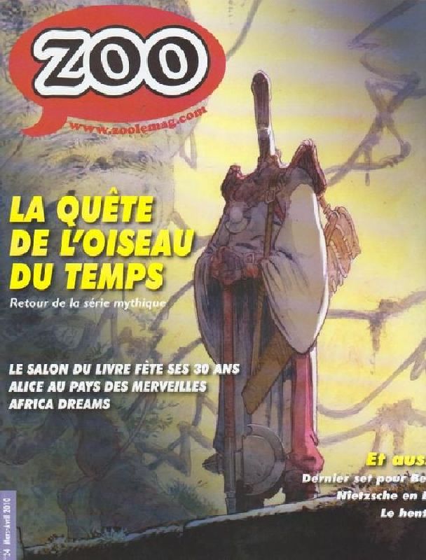 ZOO (2000s) magazine side cover Issue 24 March/April 2010