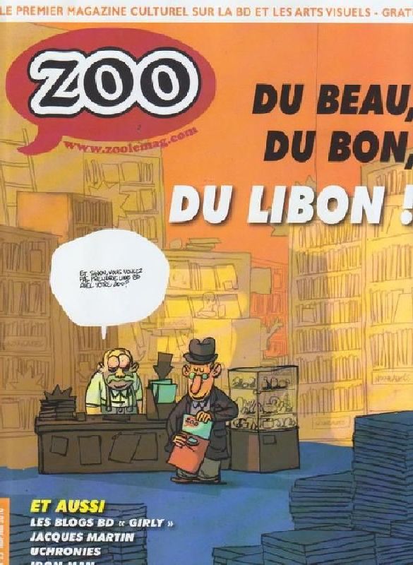 ZOO (2000s) magazine side cover Issue 25 May/June 2010