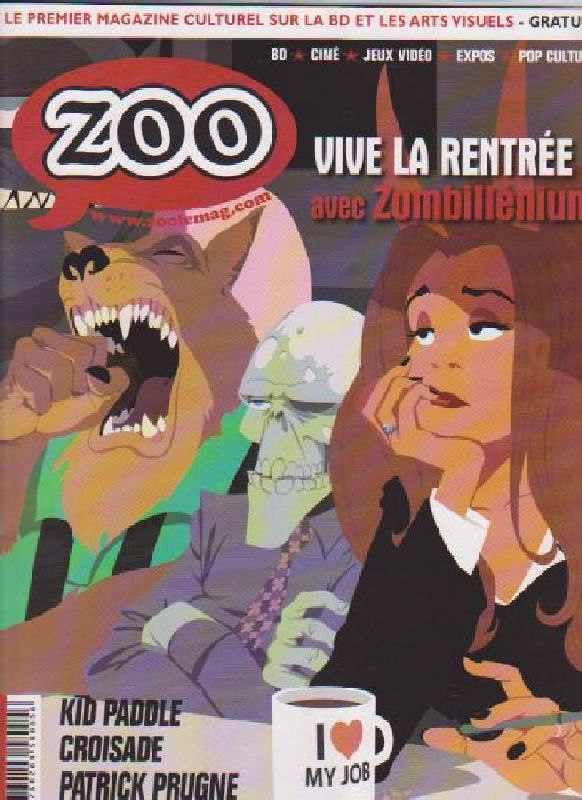 ZOO (2000s) magazine side cover Issue 34 September 2011