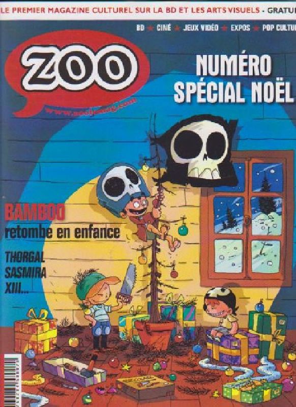 ZOO (2000s) magazine side cover Issue 36 November/December 2011