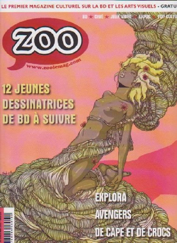 ZOO (2000s) magazine side cover Issue 39 April 2012