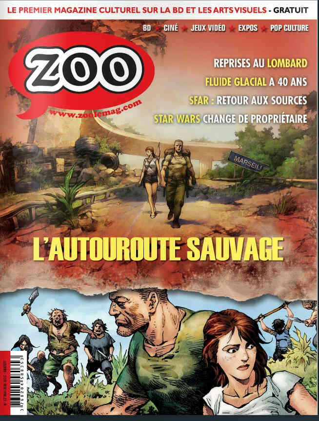 ZOO (2000s) magazine side cover Issue 57 May/June 2015